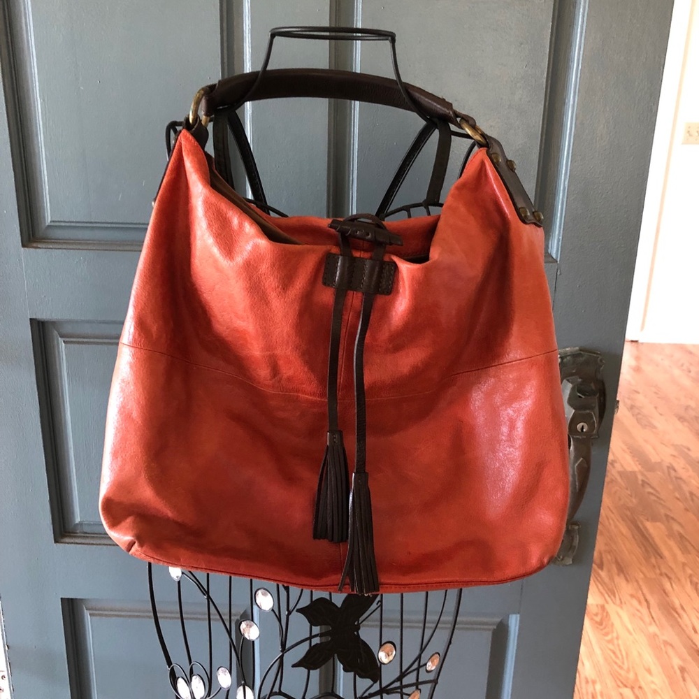 Anthropologie TANO Leather Hobo Purse